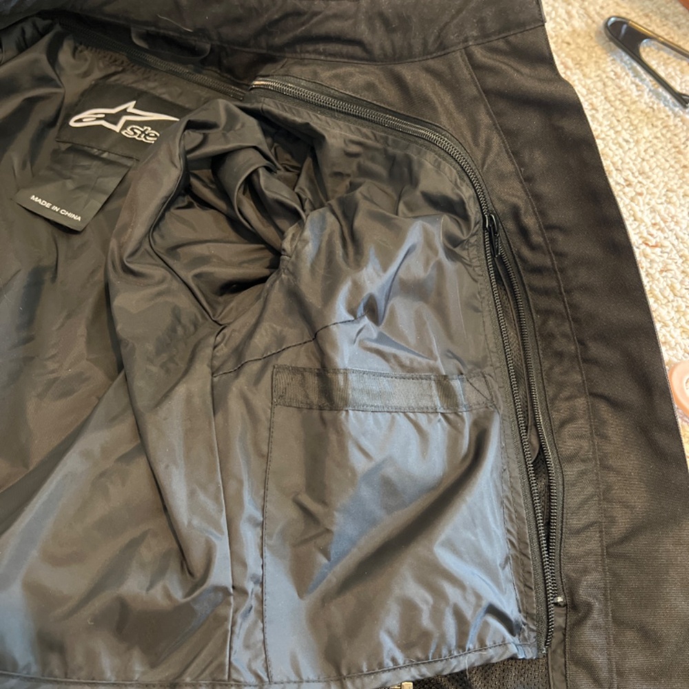 Beautiful Alpinestars Stella black  motorcycle jacket, XS - Picture 11 of 11